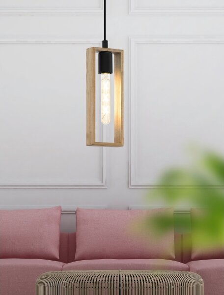 Eglo 49473 - Lustră pe cablu LITTLETON 1xE27/60W/230V