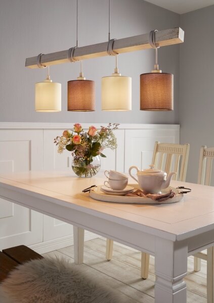 Eglo 49927 - Lustră LED suspendată pe cablu TOWNSHEND 2 4xE27/60W/230V