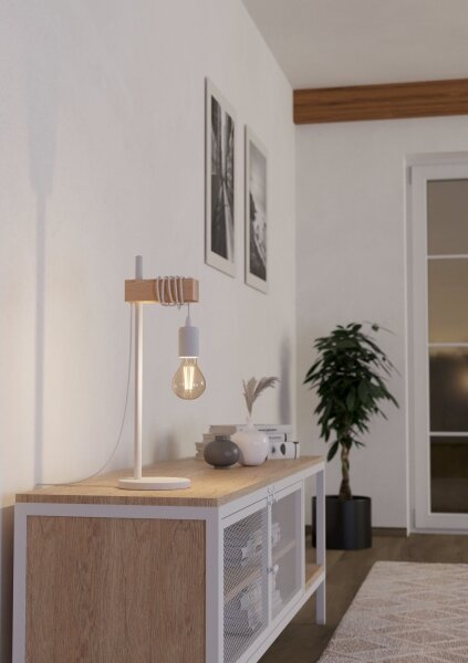 Eglo 33163 - Lampă de masă TOWNSHEND 1xE27/10W/230V