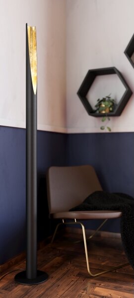 Eglo 97584 - Lampadar LED BARBOTTO 1xGU10/5W/230V negru