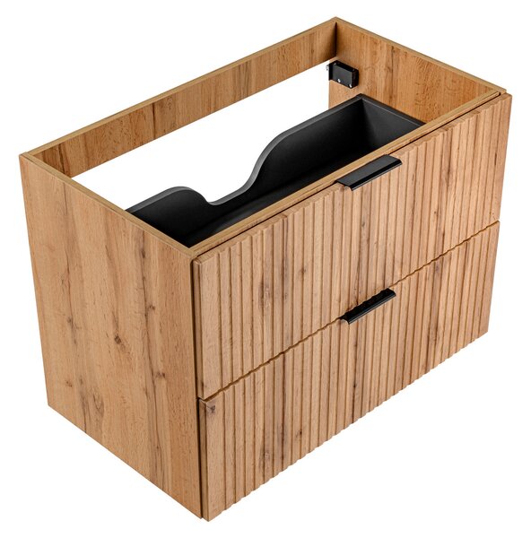 Comad Adel Oak dulap 80x46x57 cm sub chiuveta pe perete stejar ADEL OAK 82-80-B-2S