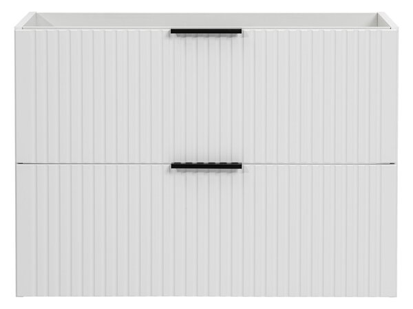Comad Adel White dulap 80x46x57 cm sub chiuveta pe perete alb ADEL WHITE 82-80-B-2S