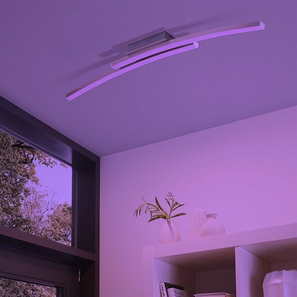 Eglo 97909 - Plafonieră aplicată LED RGB dimabilă FRAIOLI-C, 34W, 230V