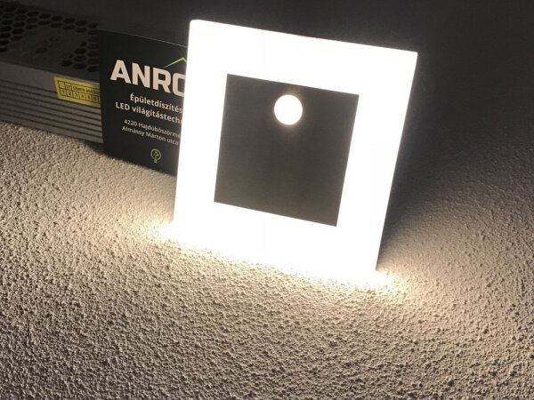 Kanlux 27370 - Aplică LED pentru scară APUS cu senzor, 0,8 W, 12 V, 3000 K