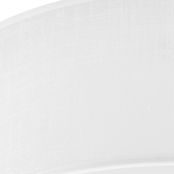 Plafonieră SIRJA DOUBLE 4xE27/15W/230V d. 45 cm alb