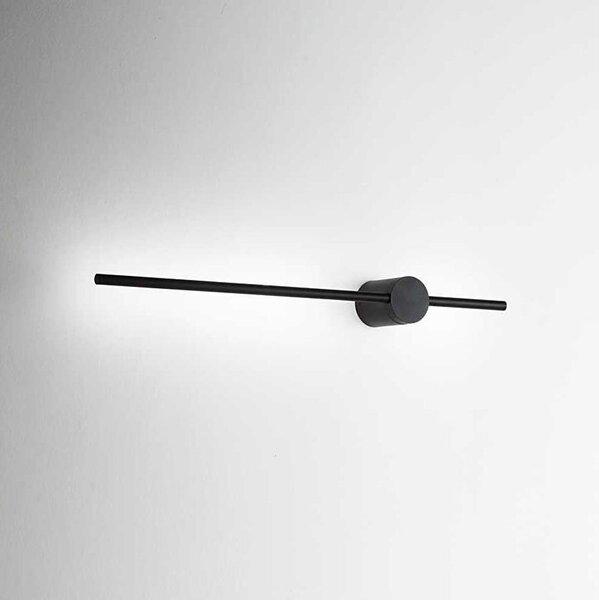 Aplică LED Ideal Lux ESSENCE LED/12W/230V 4000K 70 cm CRI 90 negru