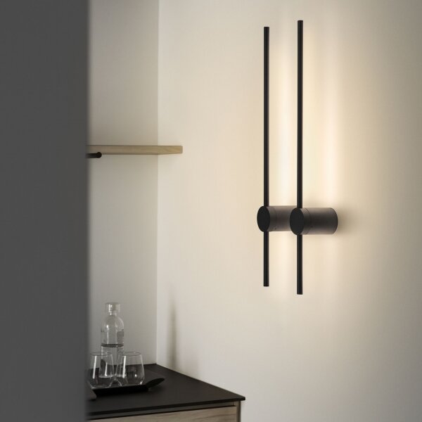 Aplică LED ESSENCE LED/11W/230V negru Ideal Lux