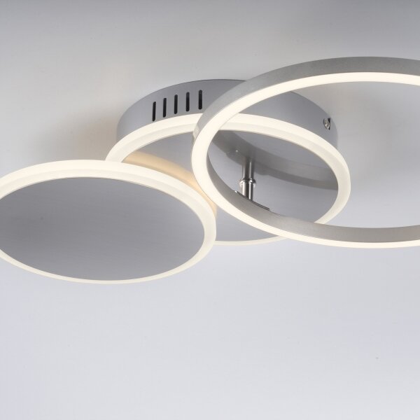 Plafonieră LED/25,5W/230V crom mat Leuchten Direkt 14116-55
