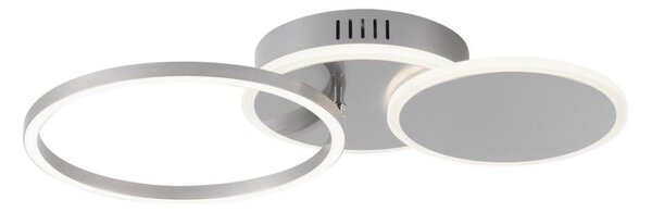 Plafonieră LED/25,5W/230V crom mat Leuchten Direkt 14116-55