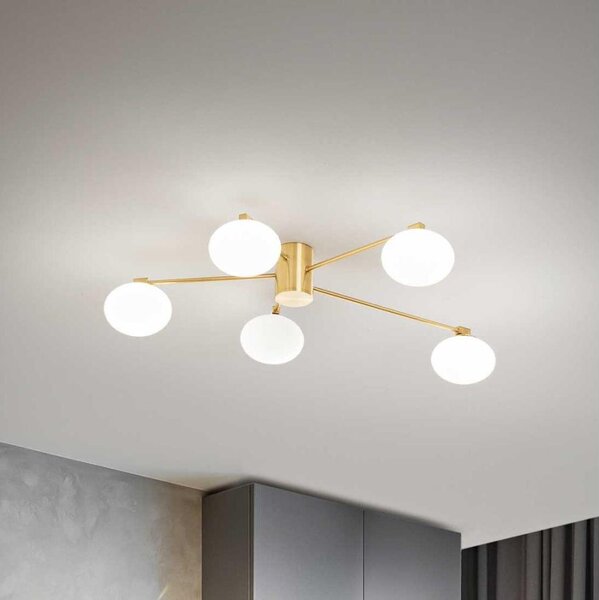 Lustră LED aplicată HERMES 5xG9/3W/230V Ideal Lux
