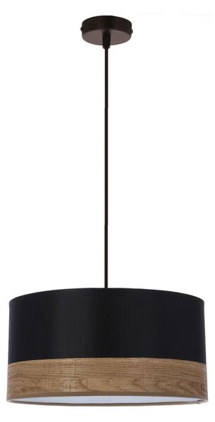 Lustră pe cablu PORTO 1xE27/60W/230V negru/maro