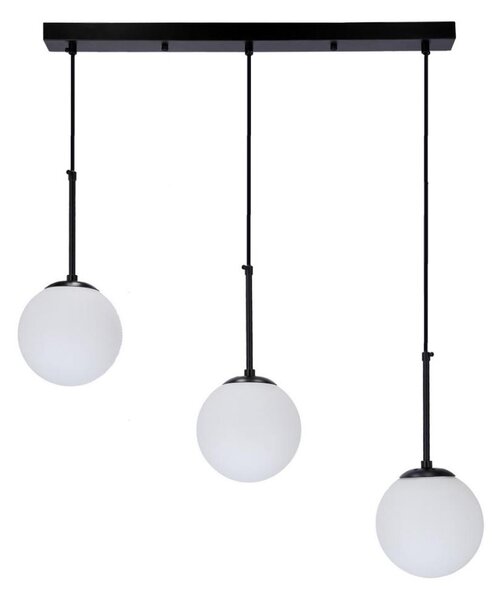 Lustră pe cablu POMPEI 3xE27/40W/230V negru