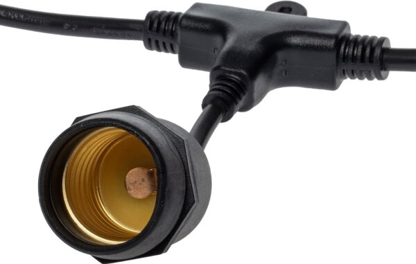 Lanț decorativ de exterior GARLAND 10xE27/15W/230V 10m IP44