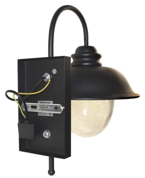 Aplică de exterior ZUNA 1xE27/60W/230V IP44 negru