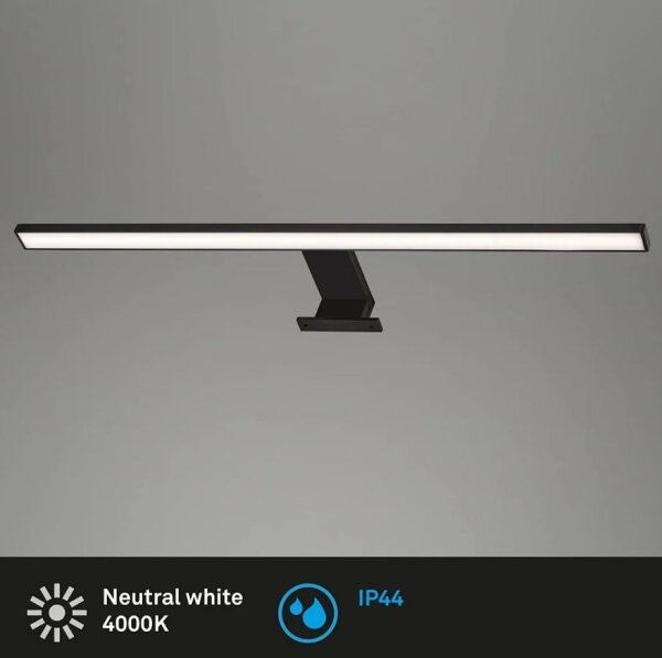 Aplică LED pentru oglindă de baie Briloner 2104-115 DUN LED/8W/230V 60 cm IP44