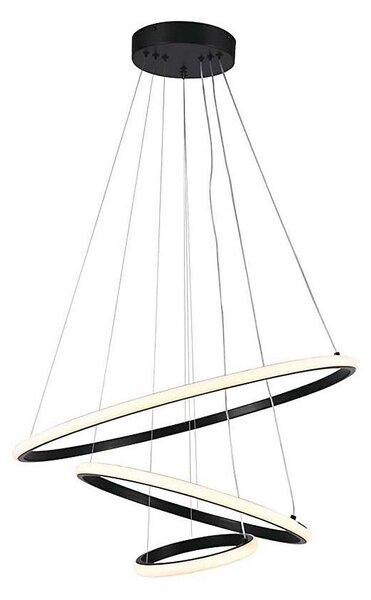 Lustră LED pe cablu LED/32W/230V 3000K negru