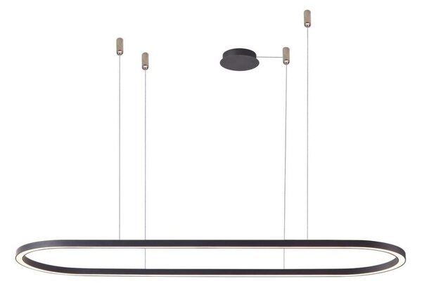 Lustră LED dimabilă pe cablu ELENA LED/60W/230V 150 cm negru Azzardo AZ5057