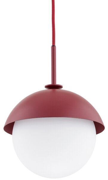 Lustră pe cablu CAPPELLO 1xE27/15W/230V roșu Argon 8296