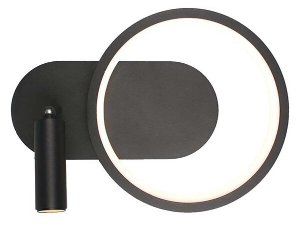 Aplică LED/14W/230V 3000K negru