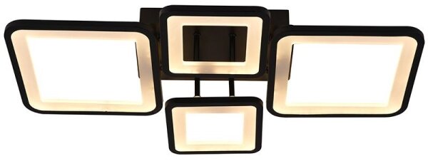 Lustră LED dimabilă aplicată LED/70W/230V 3000-6500K + telecomandă
