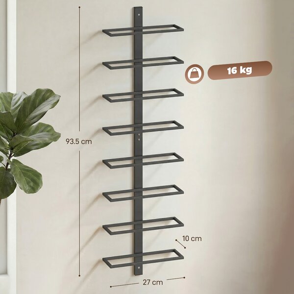 HOMCOM suport sticle slim | Aosom Romania