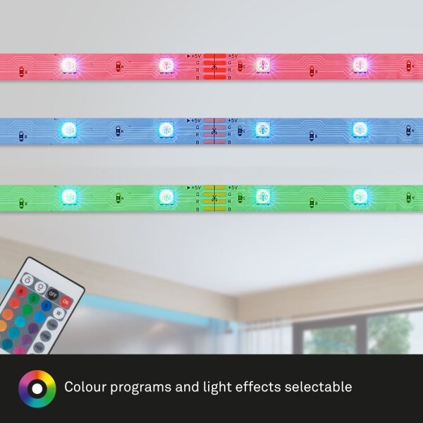 Bandă LED RGBW dimabilă 6,6m LED/7,5W/USB Tuya Brilo + telecomandă