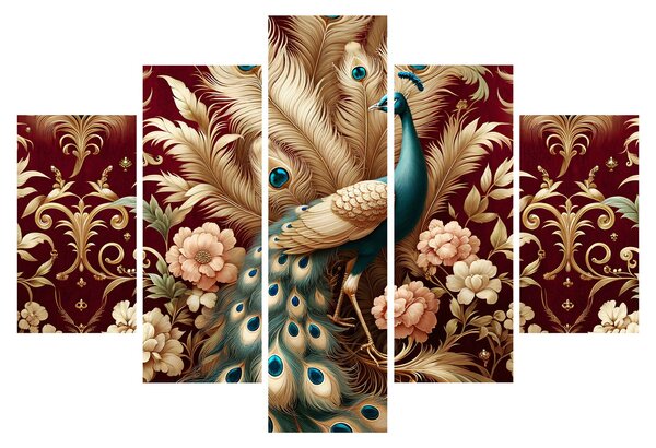 Tablou – Păun elegant (150x105 cm)