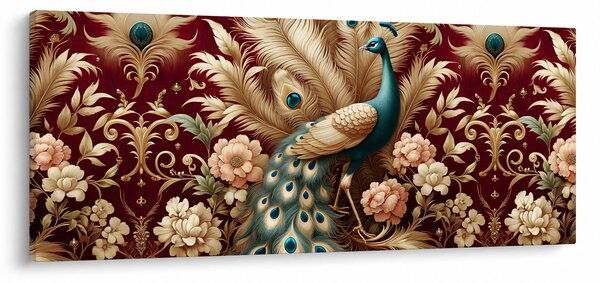 Tablou – Păun elegant (120x50 cm)