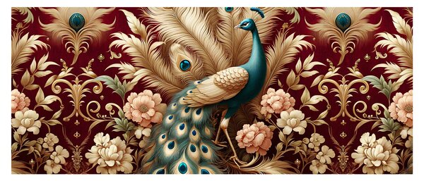 Tablou – Păun elegant (120x50 cm)
