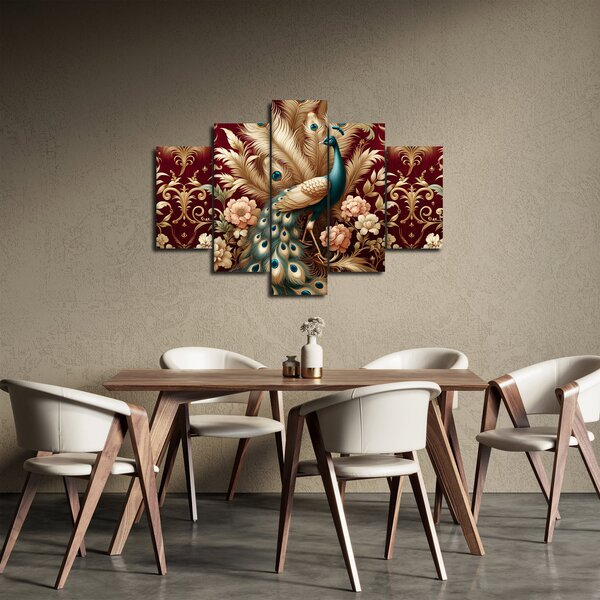 Tablou – Păun elegant (150x105 cm)