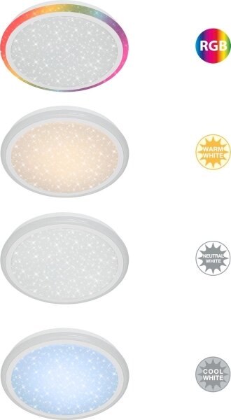 Plafonieră RGBW dimabilă STARRY SKY LED/24W/230V Brilo + telecomandă