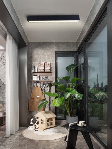Plafonieră LED dimabilă CANTO 50W/230V negru Tuya Immax NEO 07074-90 + telecomandă