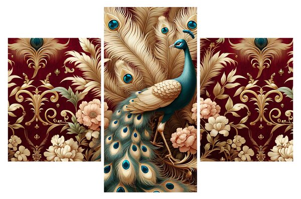 Tablou – Păun elegant (90x60 cm)