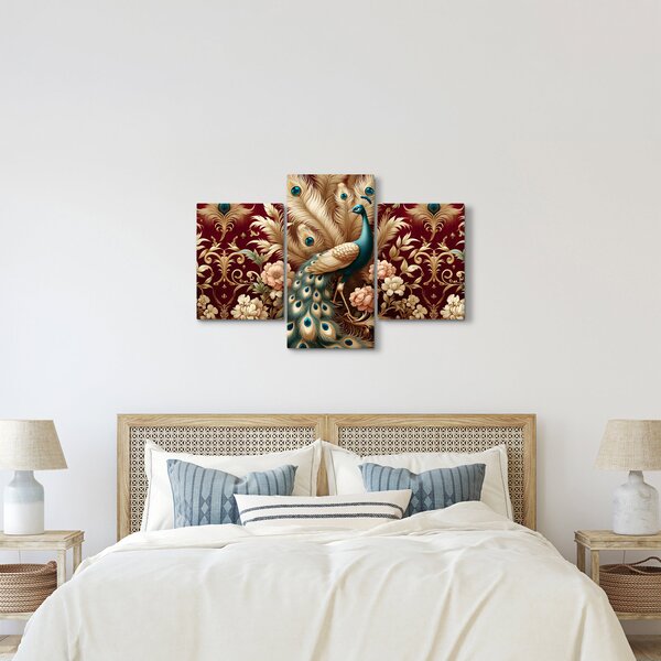 Tablou – Păun elegant (90x60 cm)