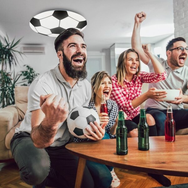 Plafonieră LED pentru copii FOTBALL LED/12W/230V Brilo