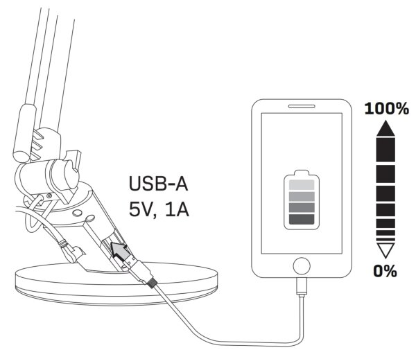 Lampă LED tactilă dimabilă OPTIMUM LED/7W/230V 3000/4000/6000K alb
