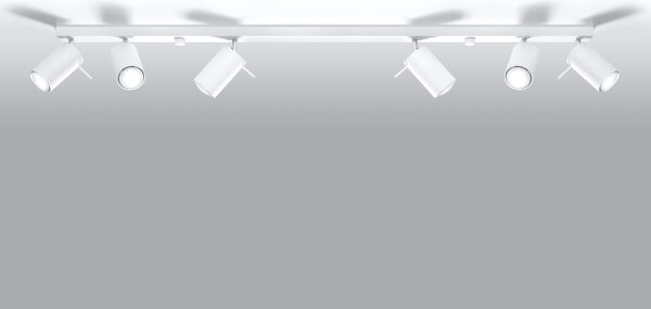 Spot LED ASMUS 6xGU10/7W/230V alb Brilagi
