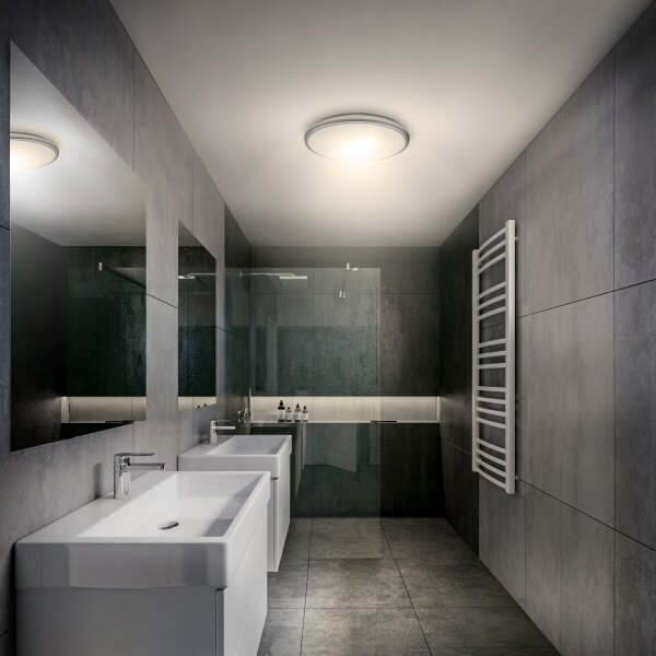 Plafonieră LED pentru baie LED/18W/230V 3000/4000/6500K IP54 Solight WO796