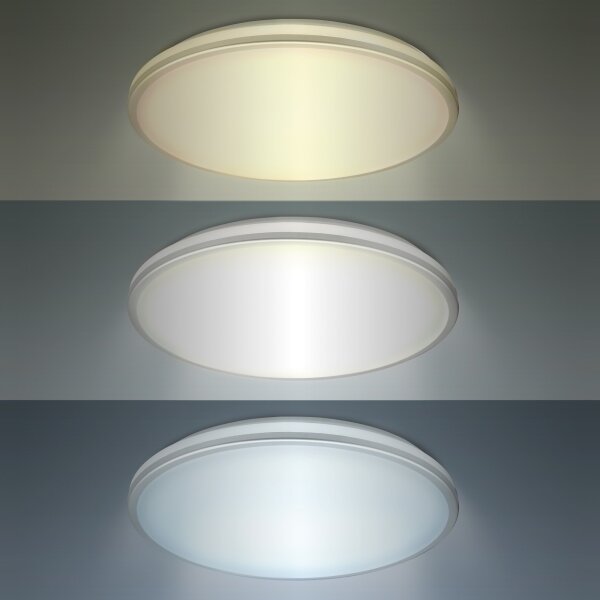 Plafonieră LED pentru baie LED/18W/230V 3000/4000/6500K IP54 Solight WO796