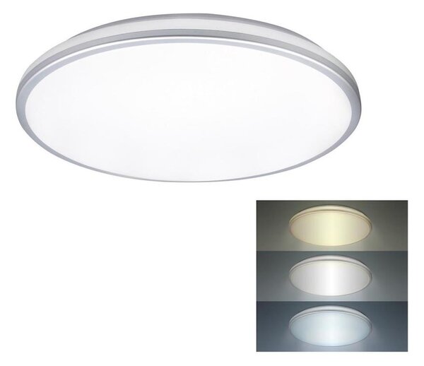 Plafonieră LED pentru baie LED/18W/230V 3000/4000/6500K IP54 Solight WO796