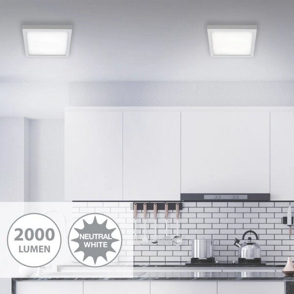 Plafonieră LED FIRE LED/21W/230V 4000K Briloner 7142-414