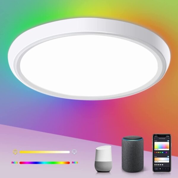 Immax NEO 07164-40 LED RGBCCT 50W/230V Wi-Fi Tuya + DO, lumina reglabilă