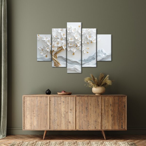 Tablou – Arborele vieții 3D elegant (150x105 cm)