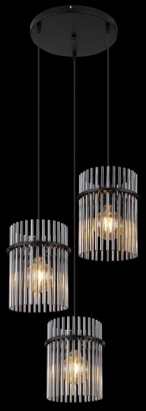 Lustră pe cablu GORLEY 3xE27/60W/230V Globo 15698-3HR