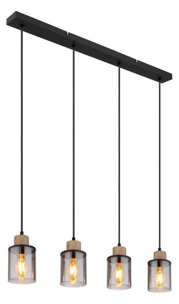 Lustră pe cablu REID 4xE27/15W/230V Globo 15707-4H