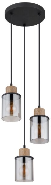 Lustră pe cablu REID 3xE27/15W/230V Globo 15707-3HR