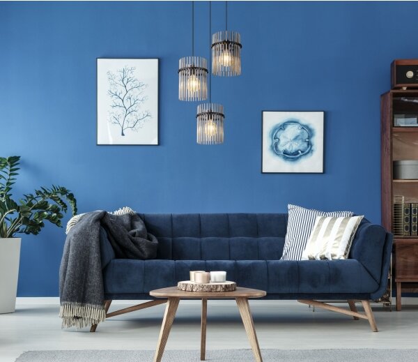 Lustră pe cablu GORLEY 3xE27/60W/230V Globo 15698-3HR