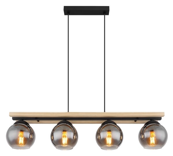 Lustră pe cablu CONNI 4xE27/25W/230V Globo 15569-4H