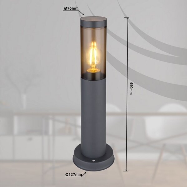 Lampă de exterior BOSTON 1xE27/23W/230V 45 cm IP44 Globo 3158SA