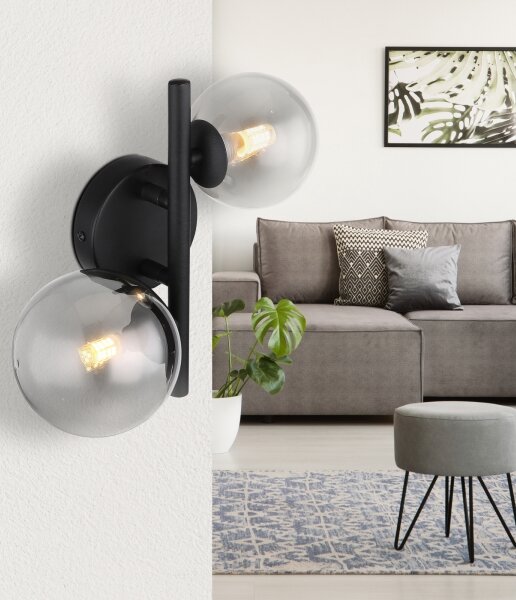 Lustră LED aplicată RIHA 2xG9/3W/230V Globo 56133-2W